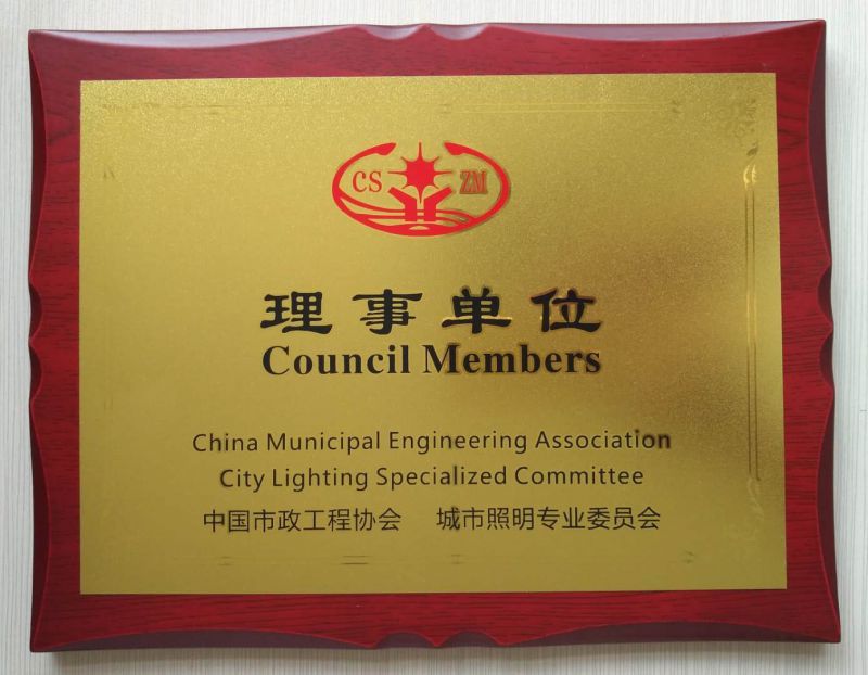 熱烈祝賀安陽(yáng)金秋照明被評(píng)為中國(guó)市政工程協(xié)會(huì)城市照明**委員會(huì)理事單位！